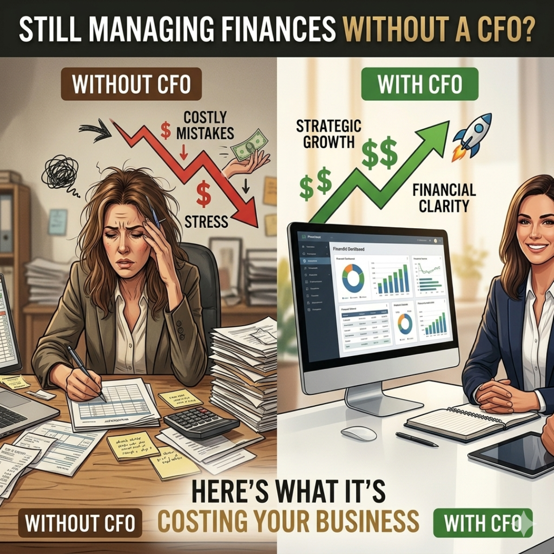 Still Managing Finances Without a CFO? Here’s What It’s Costing Your Business